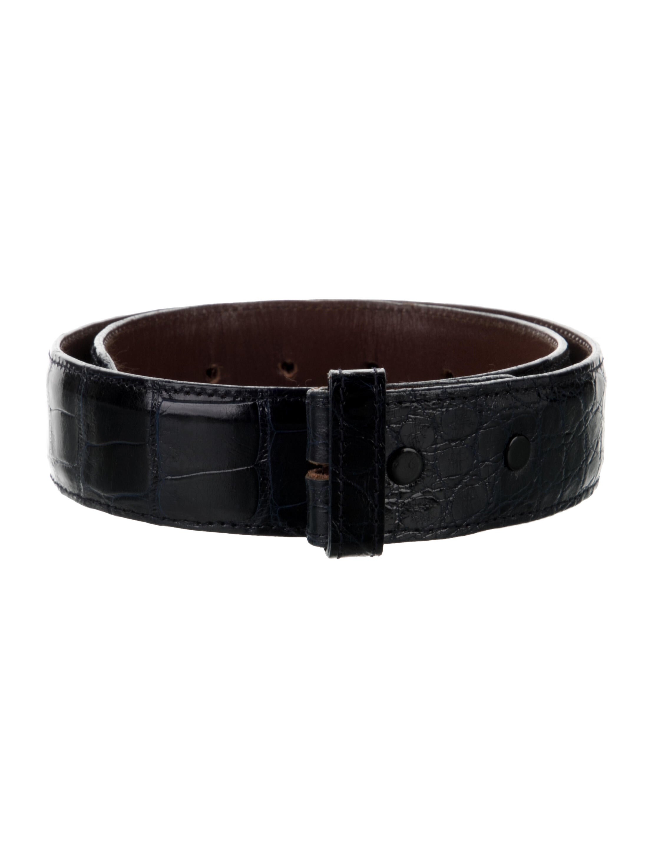 Kieselstein-Cord Alligator Belt