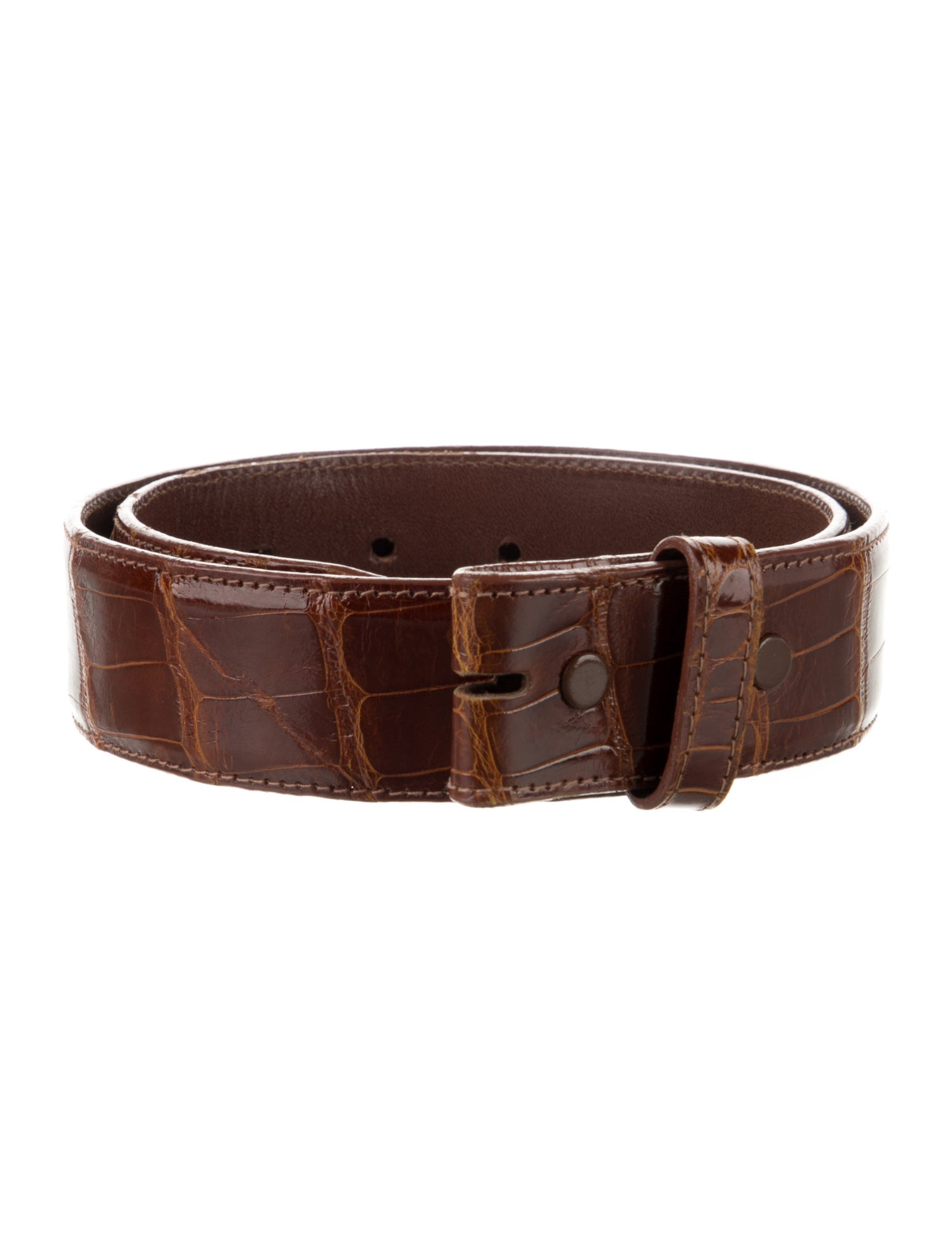 Kieselstein-Cord Alligator Waist Belt