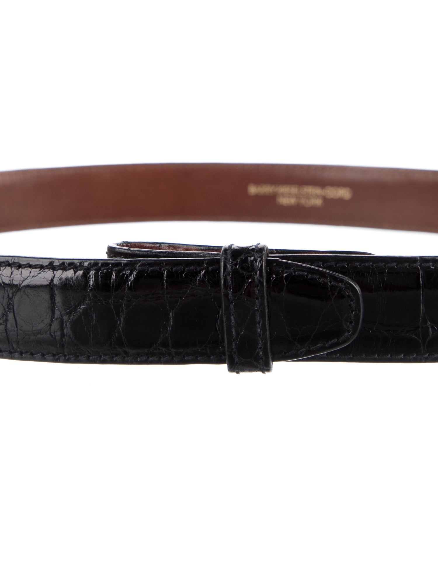 Kieselstein-Cord Alligator Belt