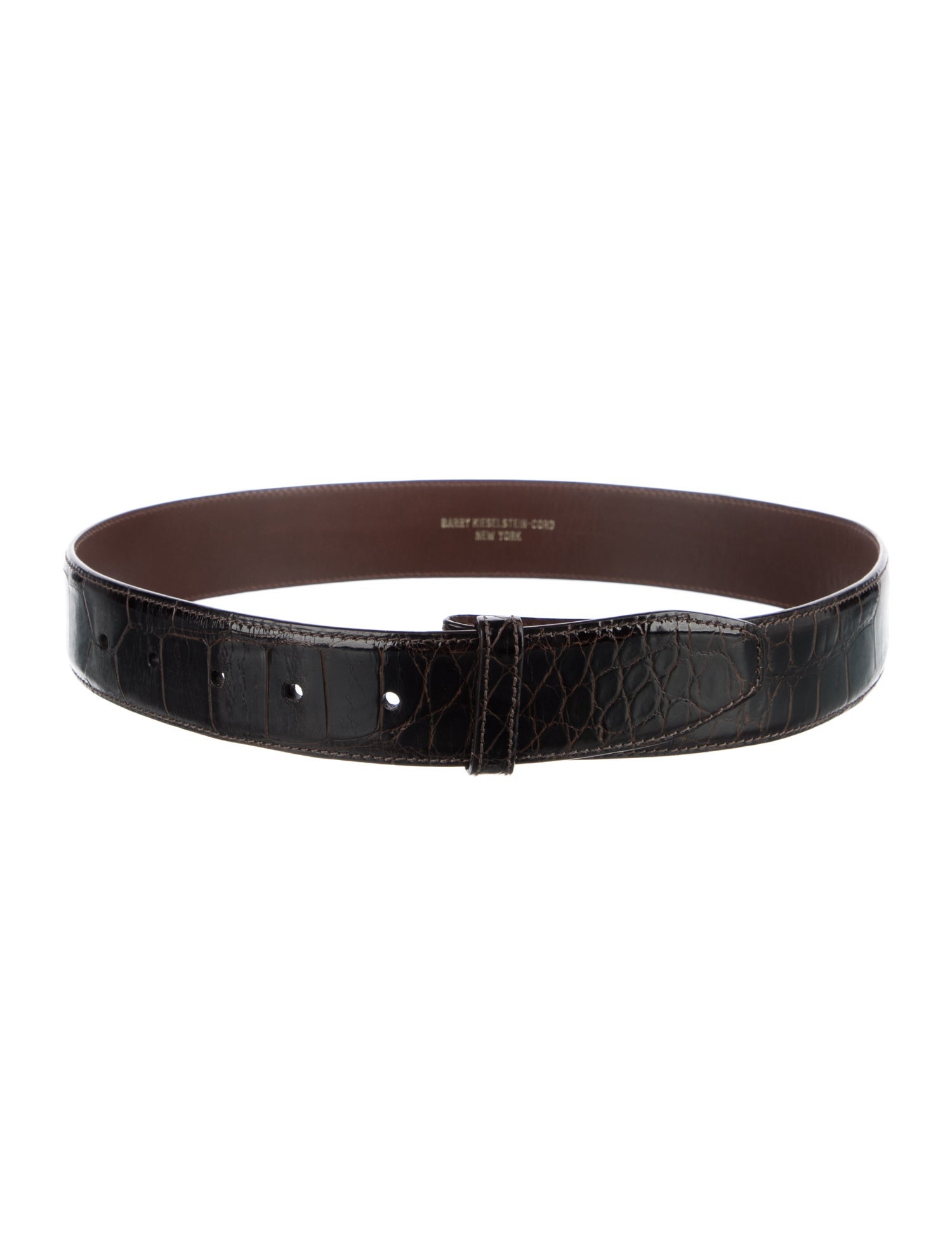 Kieselstein-Cord Alligator Waist Belt