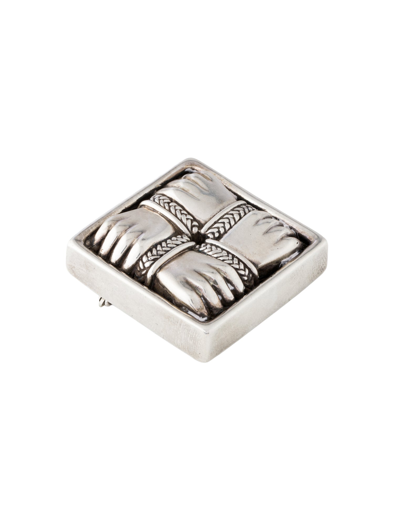 Kieselstein-Cord Holding Arms Pin