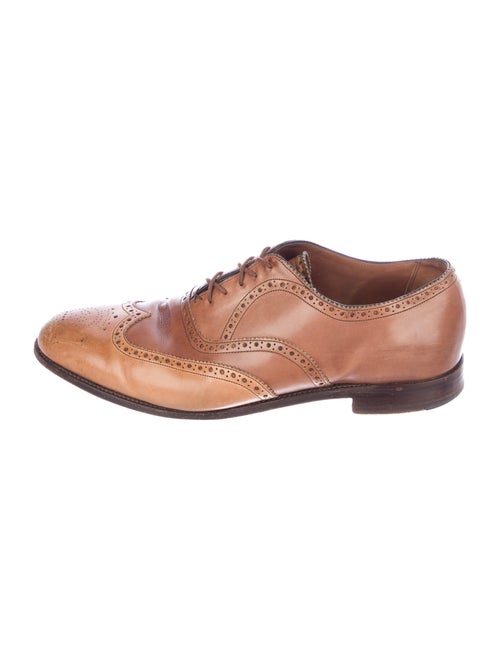 Barker Black Leather Brogues Black