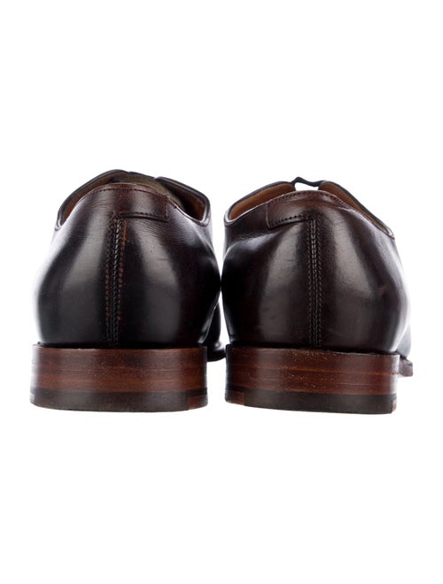 Barker Black Leather Oxfords
