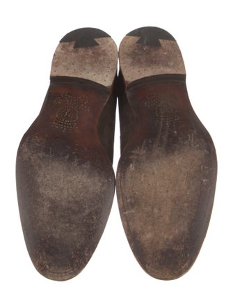 Barker Black Suede Lace-Up Boots