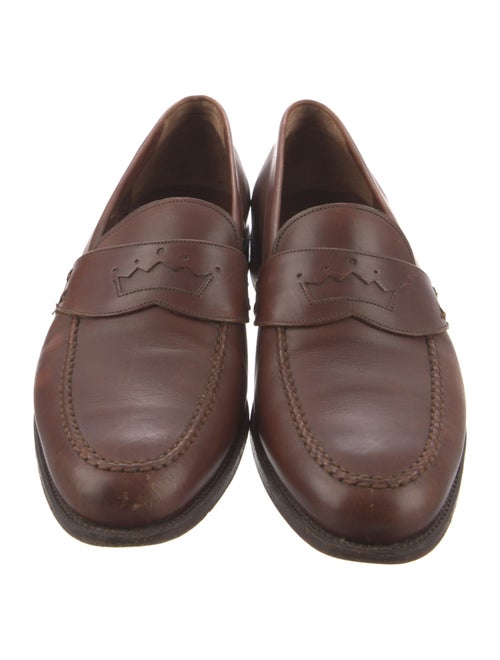 Barker Black Leather Loafers