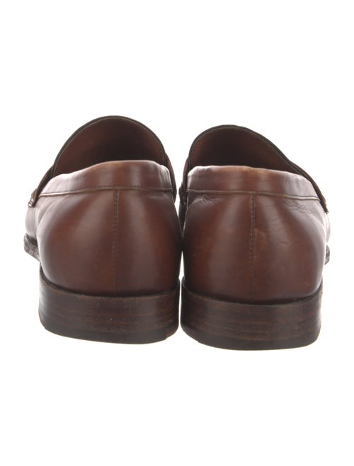 Barker Black Leather Loafers