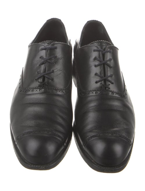 Barker Black Leather Brogues