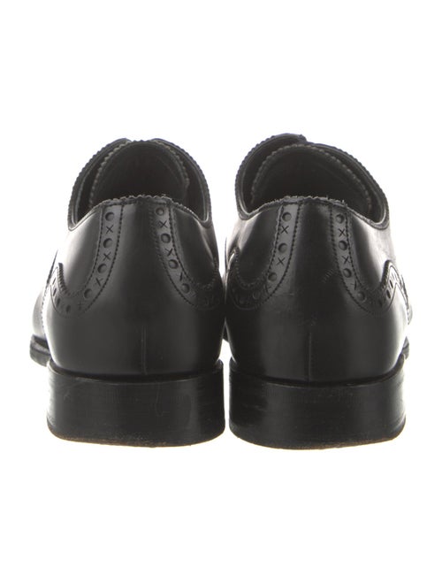 Barker Black Leather Brogues