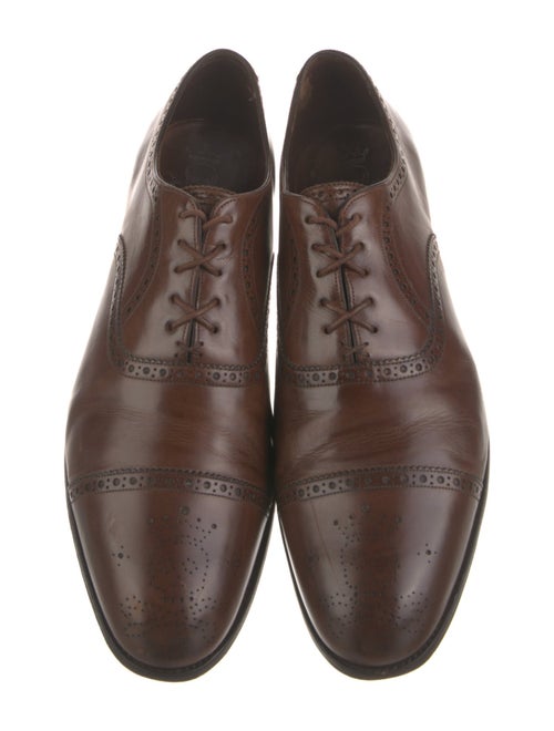 Barker Black Leather Brogues