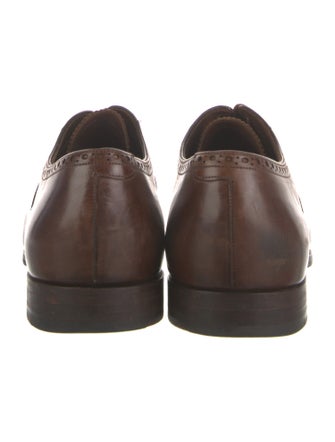 Barker Black Leather Brogues