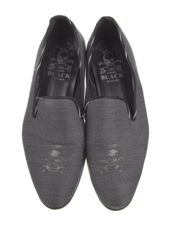 Barker Black Slippers