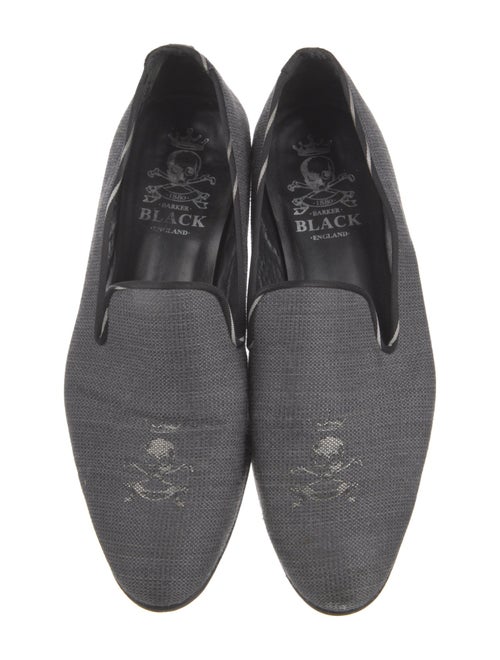 Barker Black Slippers