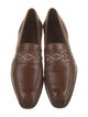 Barker Black Leather Dress Loafers
