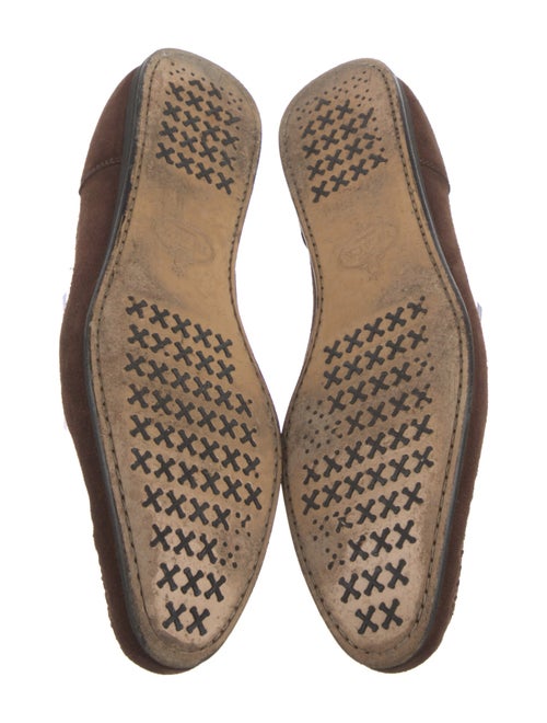 Barker Black Suede Loafers