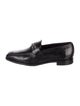 Barker Black Leather Dress Loafers
