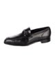 Barker Black Leather Dress Loafers