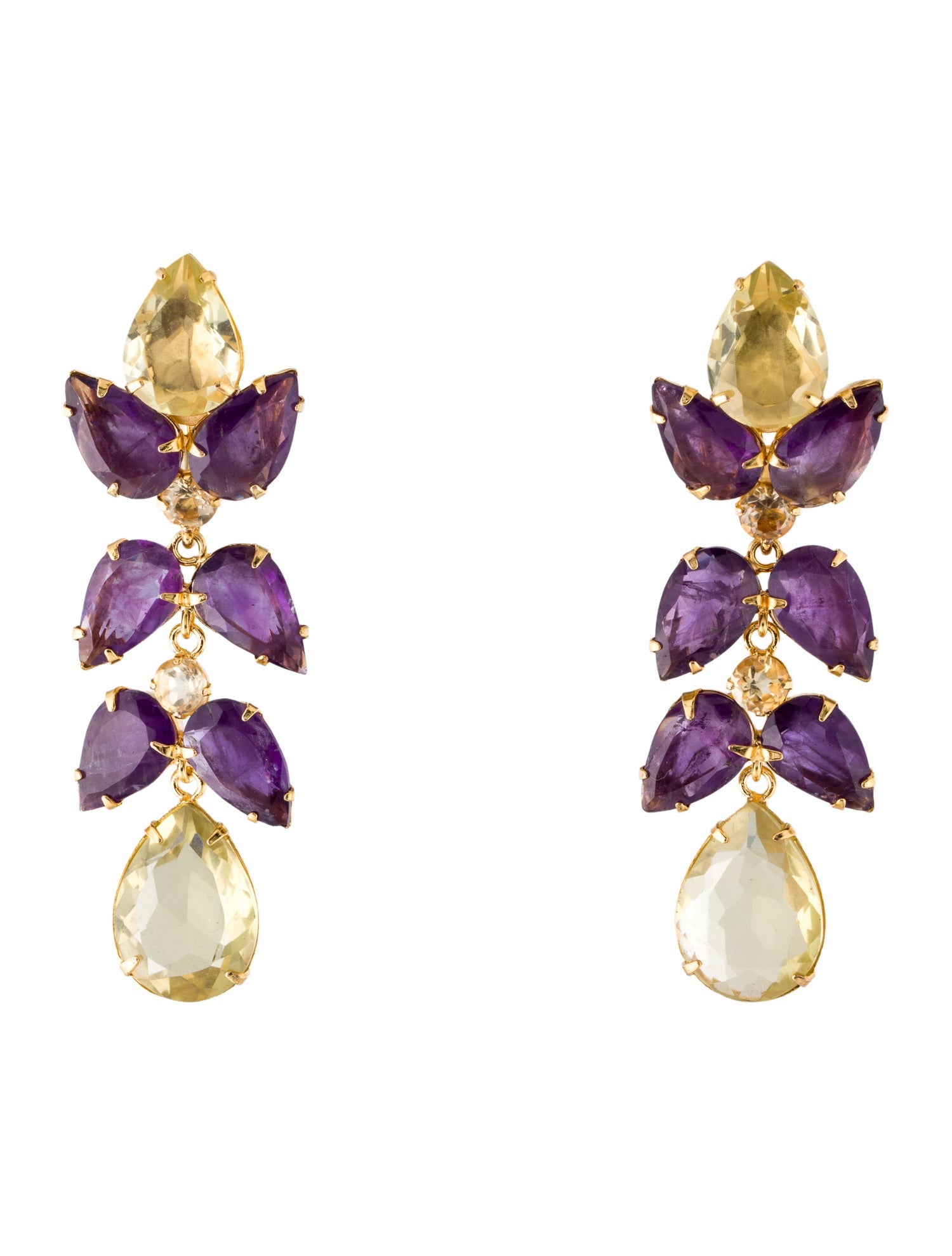 Bounkit Multistone Drop Earrings