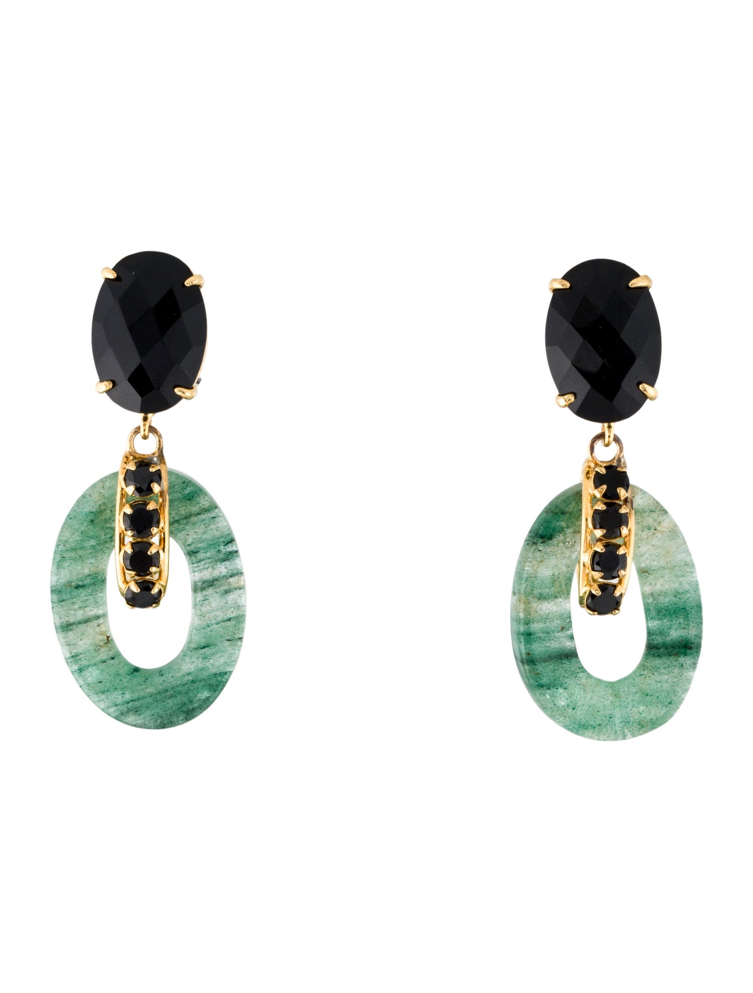 Bounkit Multistone Drop Earrings
