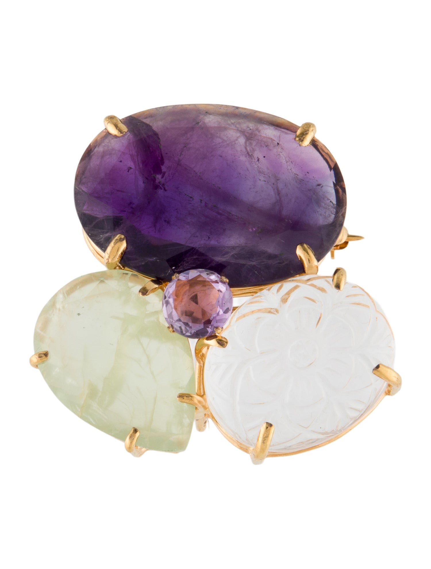 Bounkit Multistone Brooke Brooch