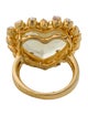 Bounkit Pearl Heart Clarissa Cocktail Ring