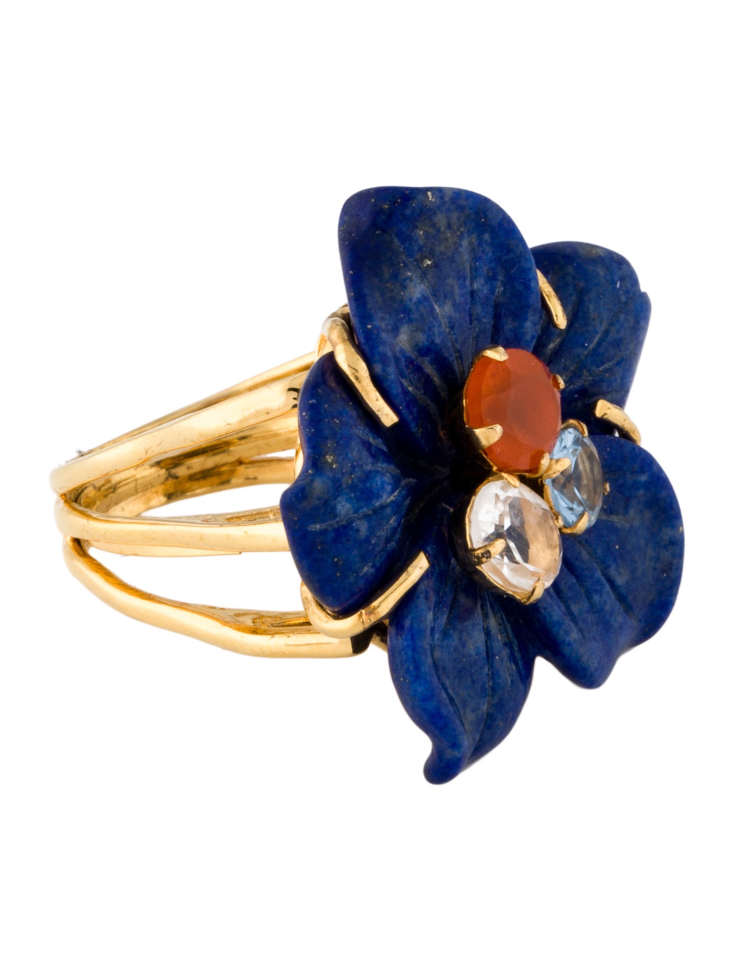 Bounkit Flower Cocktail Ring