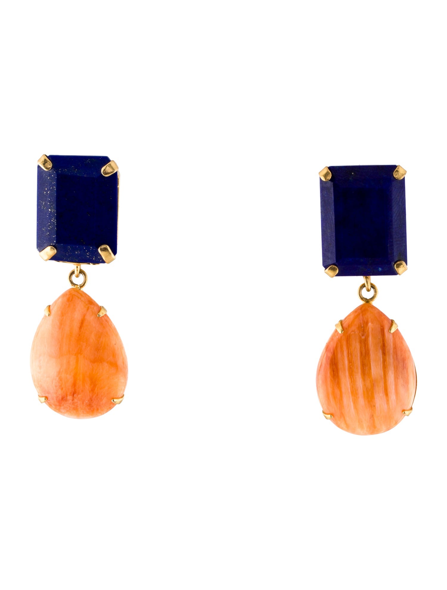 Bounkit Stone Drop Earrings