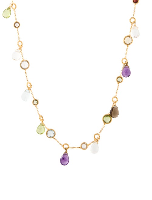 Bounkit Multistone Stella Sautoir Station Necklace