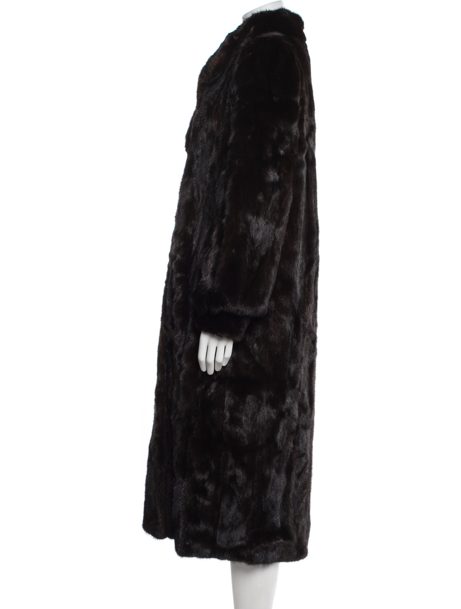 Blackglama Mink Animal Print Fur Coat
