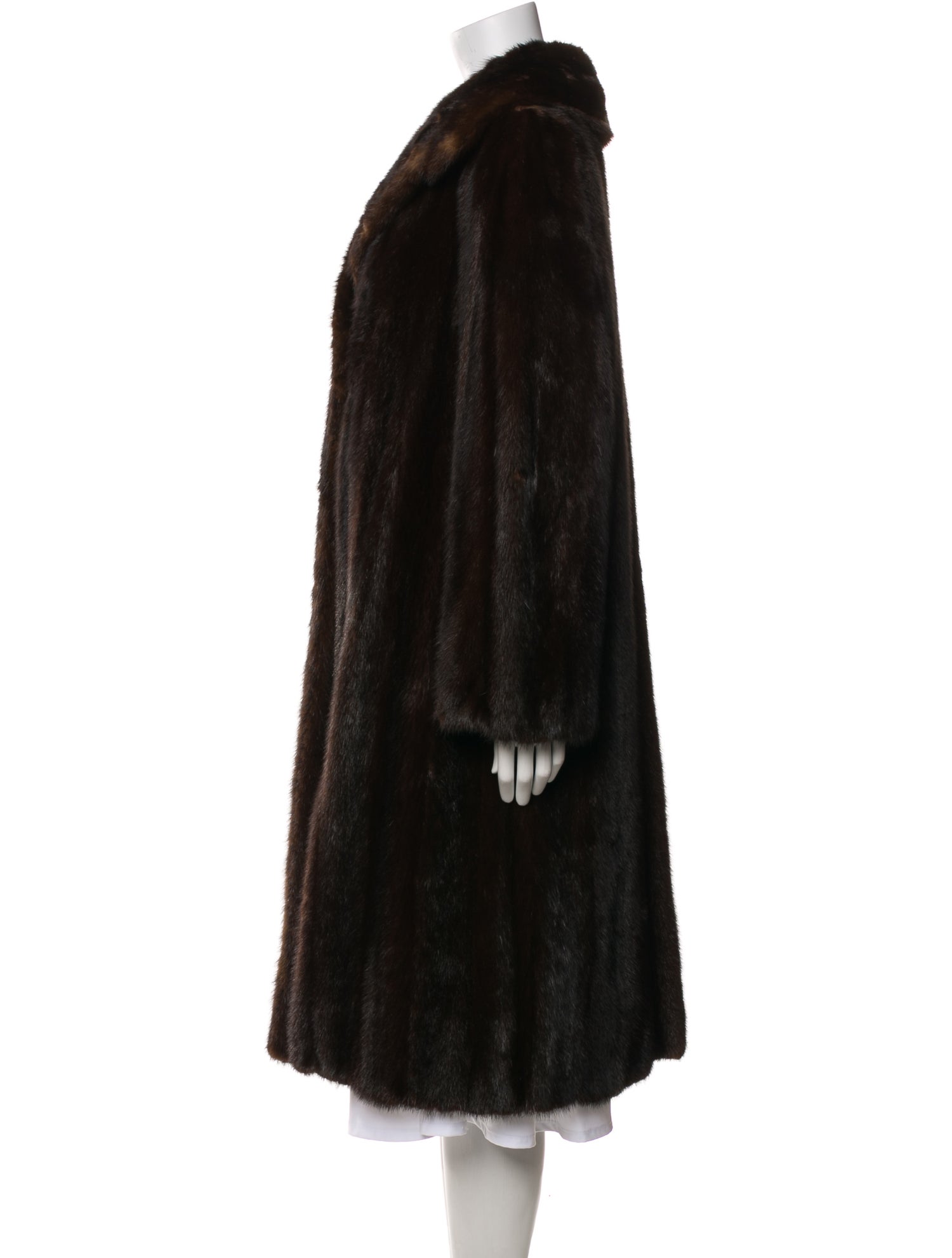 Blackglama Mink Faux Fur Coat