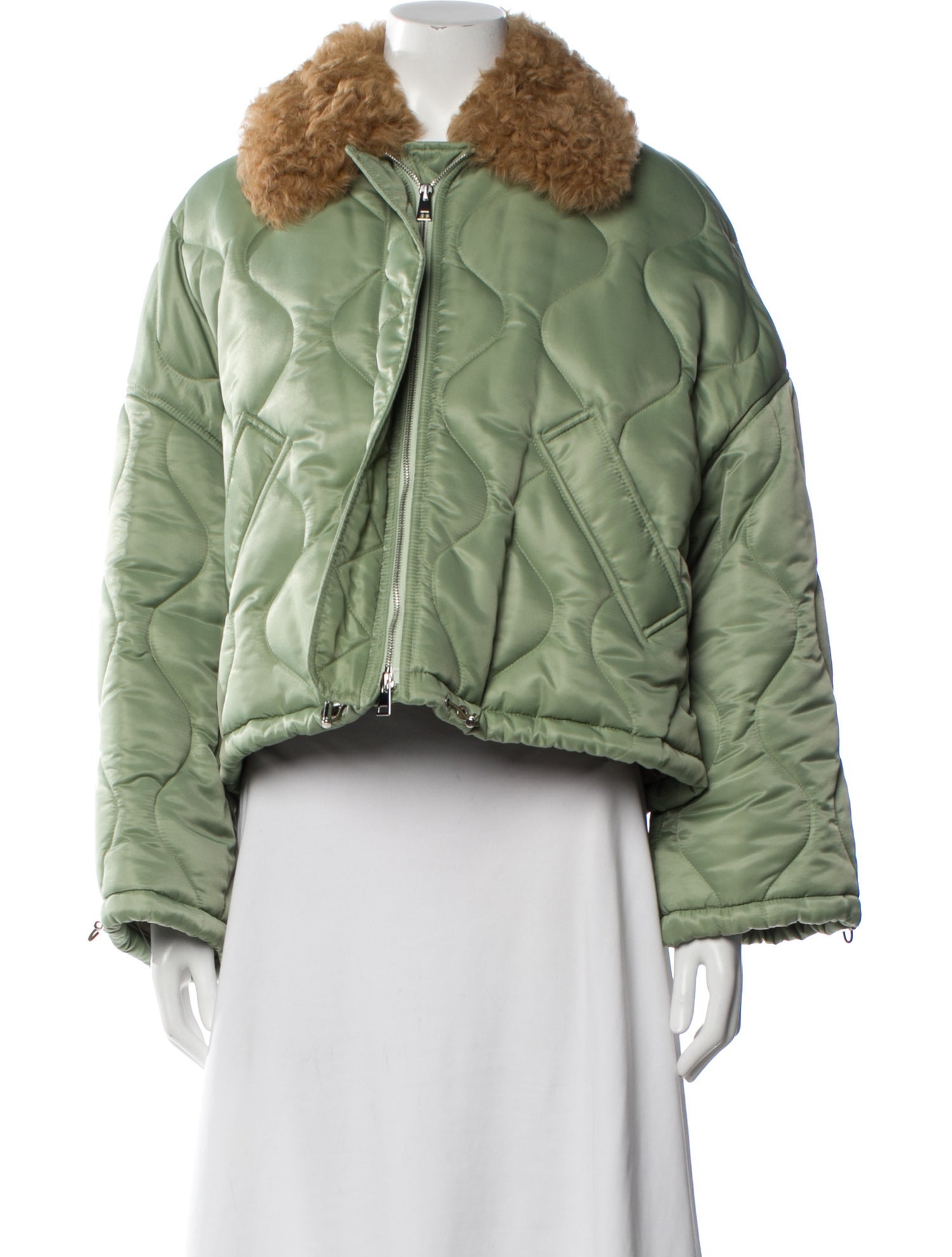 Blancha Shearling Trim Jacket