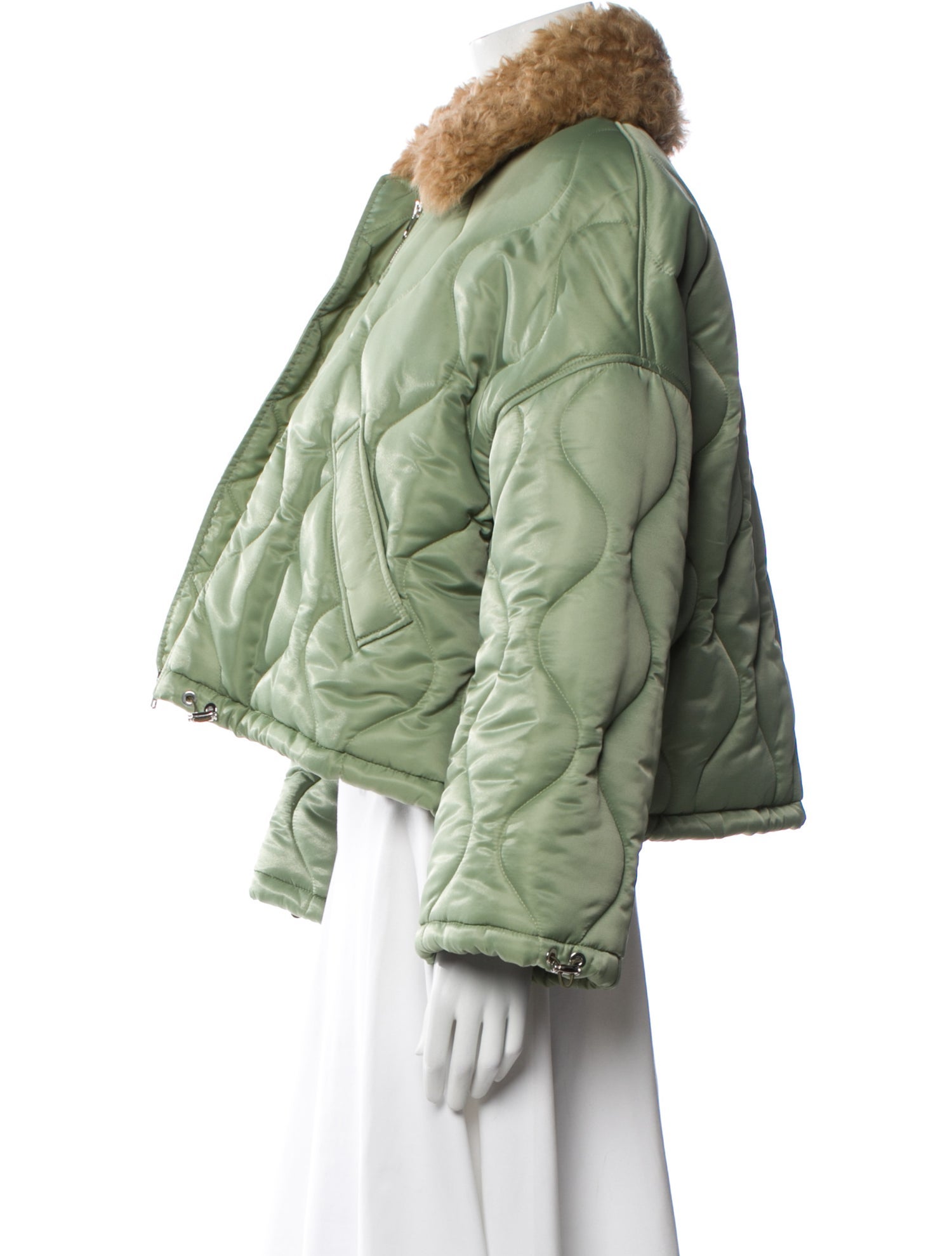 Blancha Shearling Trim Jacket