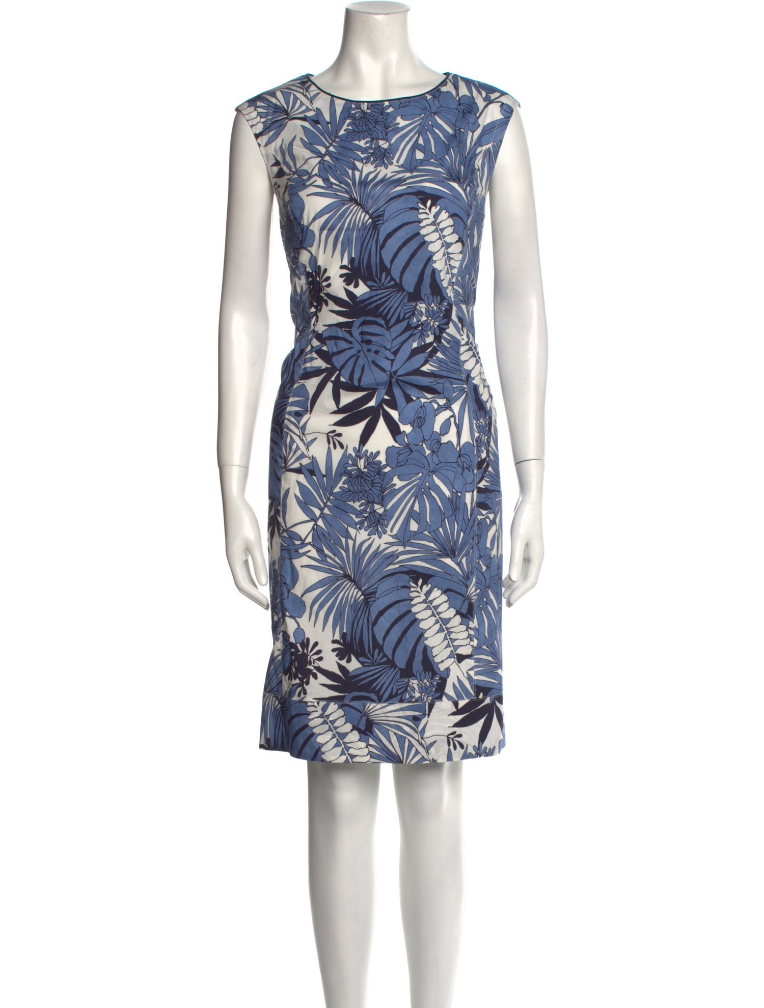Barbara Lohmann Printed Knee-Length Dress