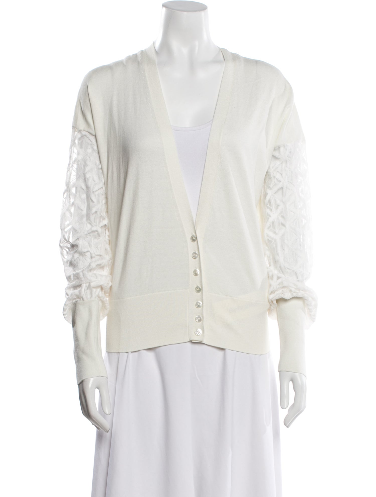 Barbara Lohmann Silk V-Neck Sweater