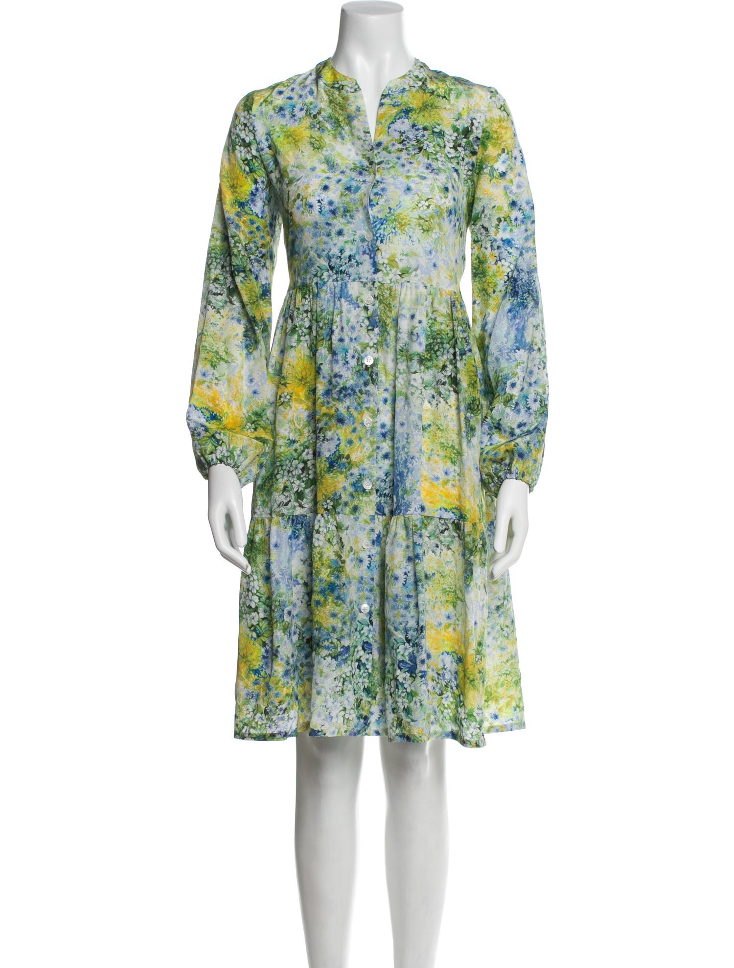 Barbara Lohmann Silk Knee-Length Dress