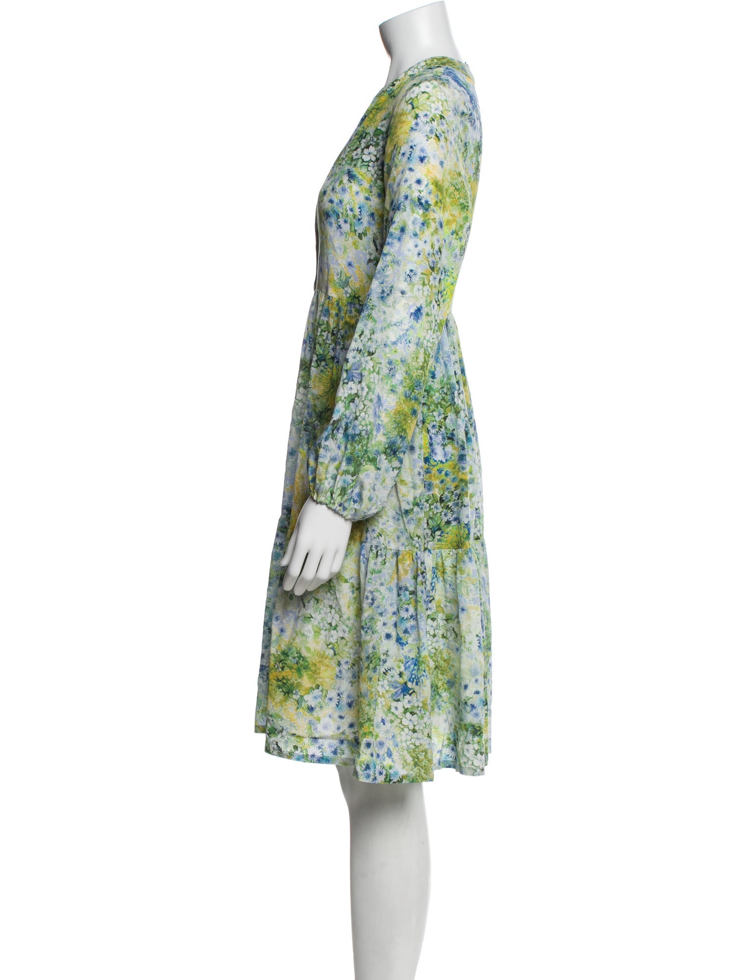 Barbara Lohmann Silk Knee-Length Dress