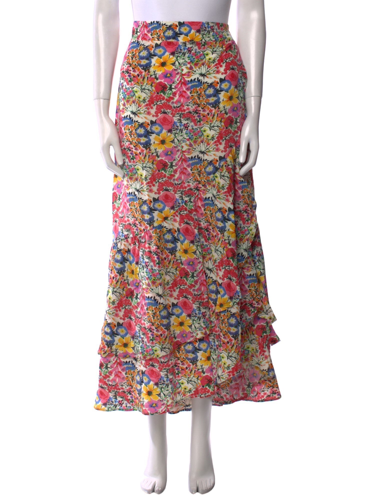 Barbara Lohmann Silk Long Skirt w/ Tags