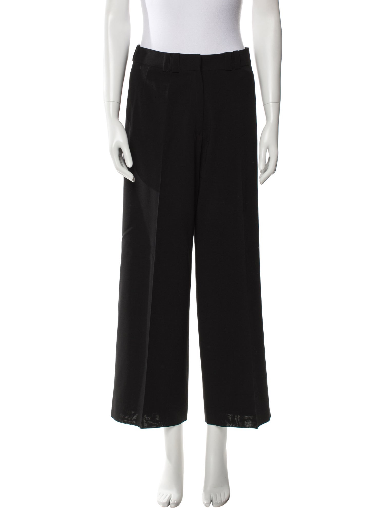 Barbara Lohmann Virgin Wool Wide Leg Pants
