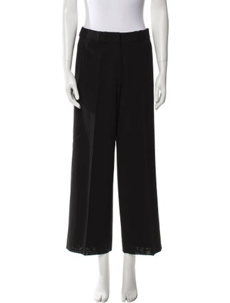 Barbara Lohmann Virgin Wool Wide Leg Pants