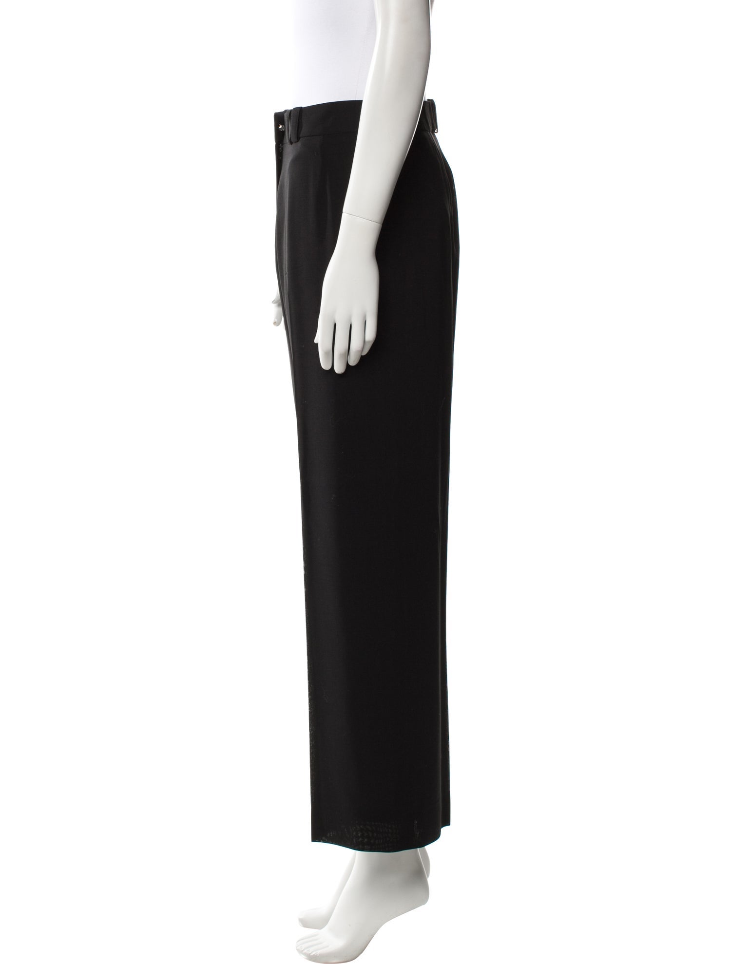 Barbara Lohmann Virgin Wool Wide Leg Pants