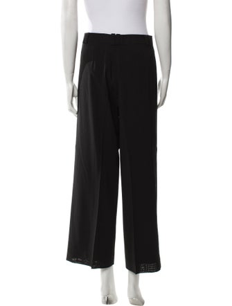 Barbara Lohmann Virgin Wool Wide Leg Pants