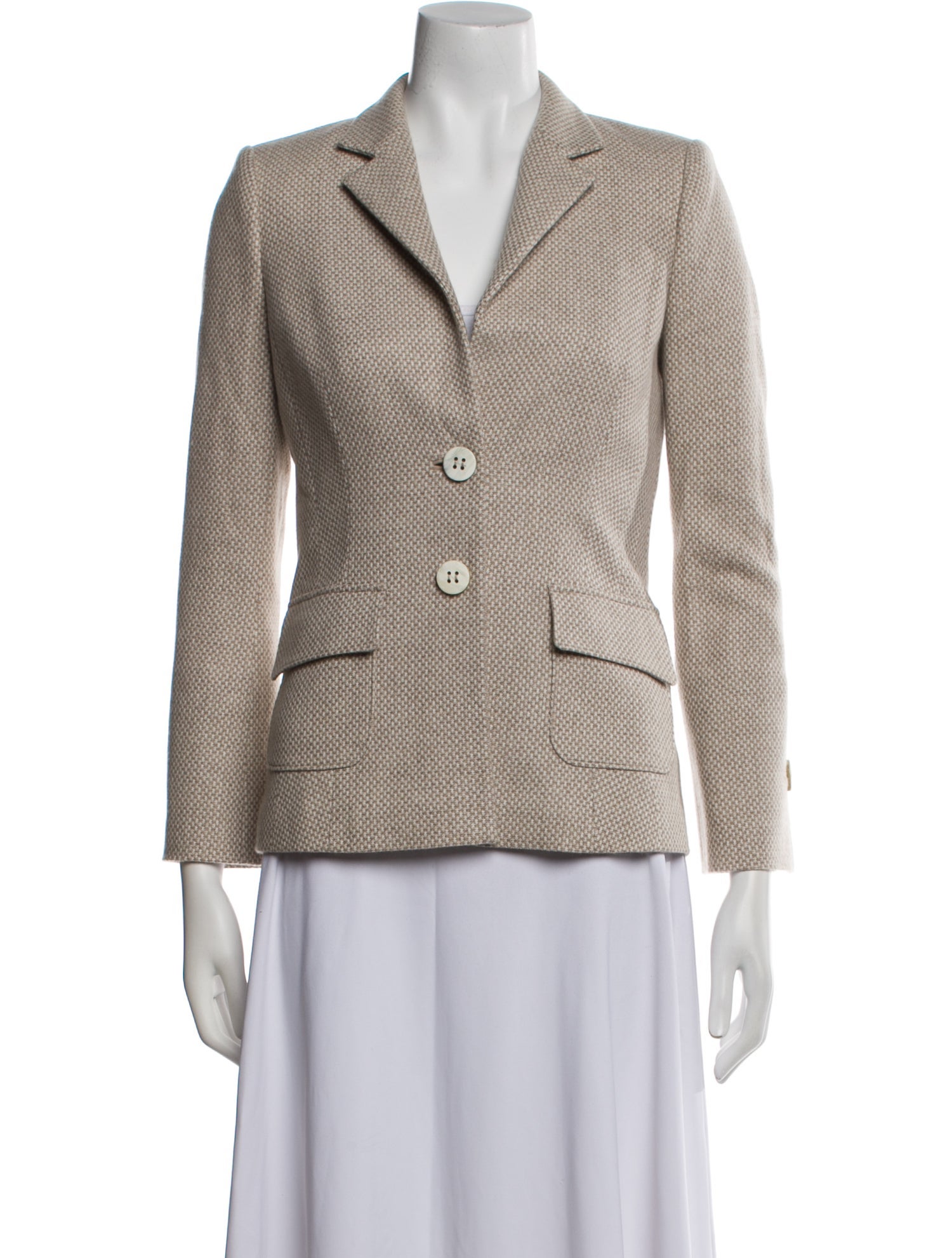 Barbara Lohmann Cashmere Printed Blazer