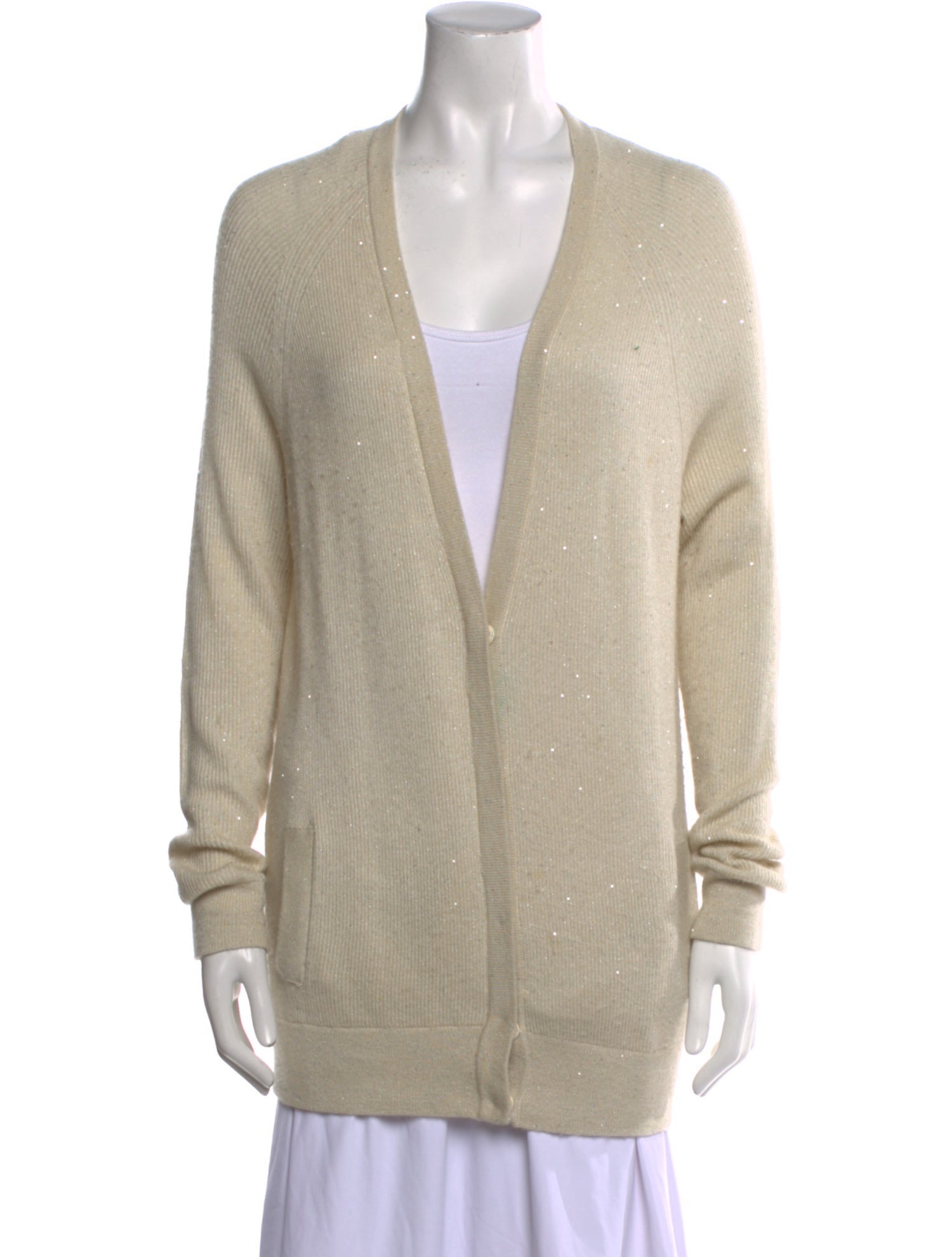 Barbara Lohmann Cashmere Plunge Neckline Sweater