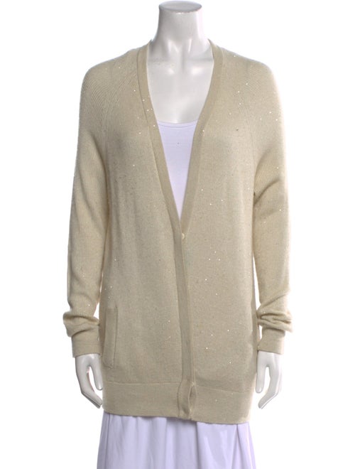 Barbara Lohmann Cashmere Plunge Neckline Sweater