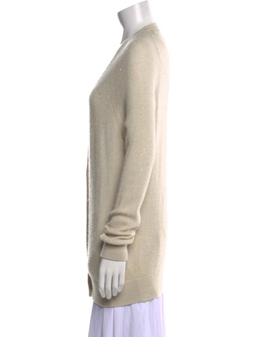 Barbara Lohmann Cashmere Plunge Neckline Sweater