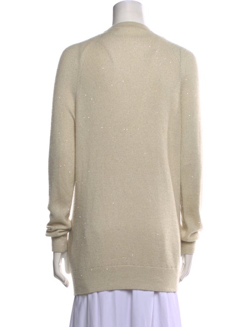 Barbara Lohmann Cashmere Plunge Neckline Sweater