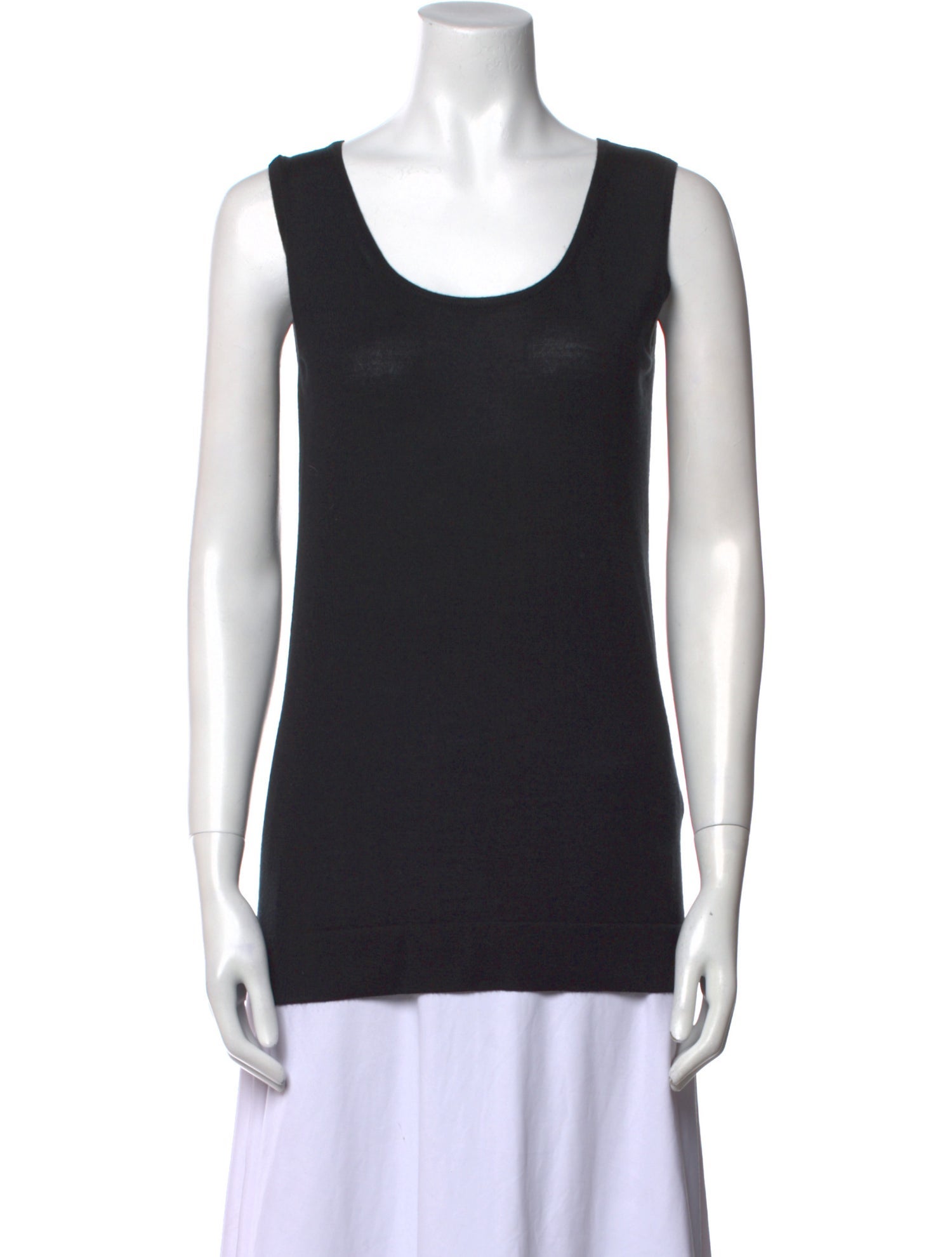 Barbara Lohmann Cashmere Scoop Neck Top