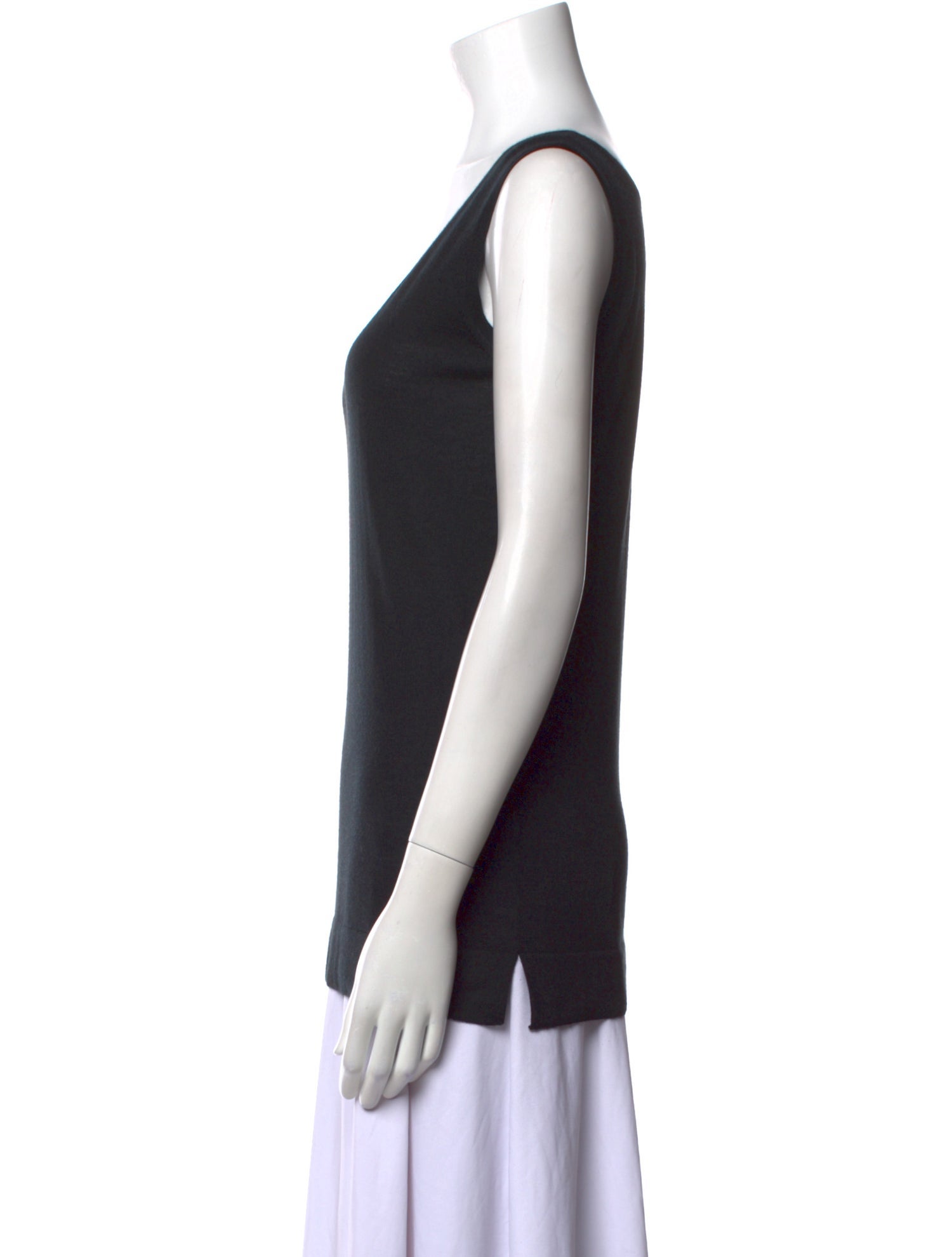 Barbara Lohmann Cashmere Scoop Neck Top