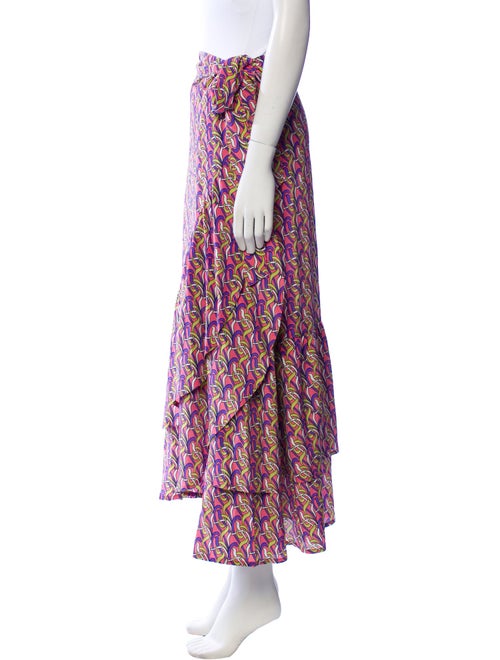 Barbara Lohmann Silk Midi Length Skirt