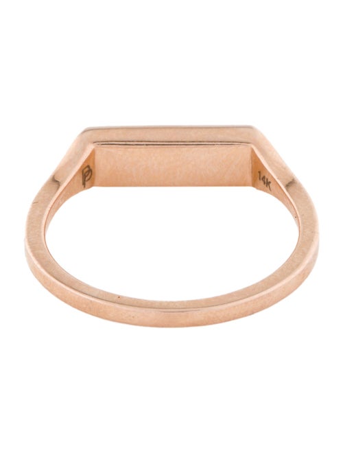 Bleecker & Prince 14K Diamond & Enamel Ring