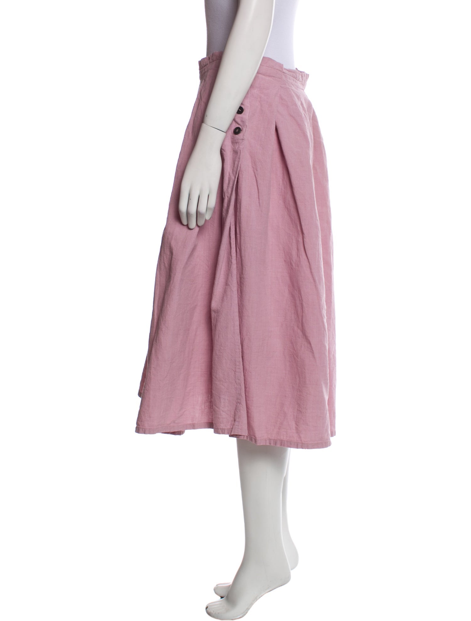 Bergfabel Linen Midi Length Skirt